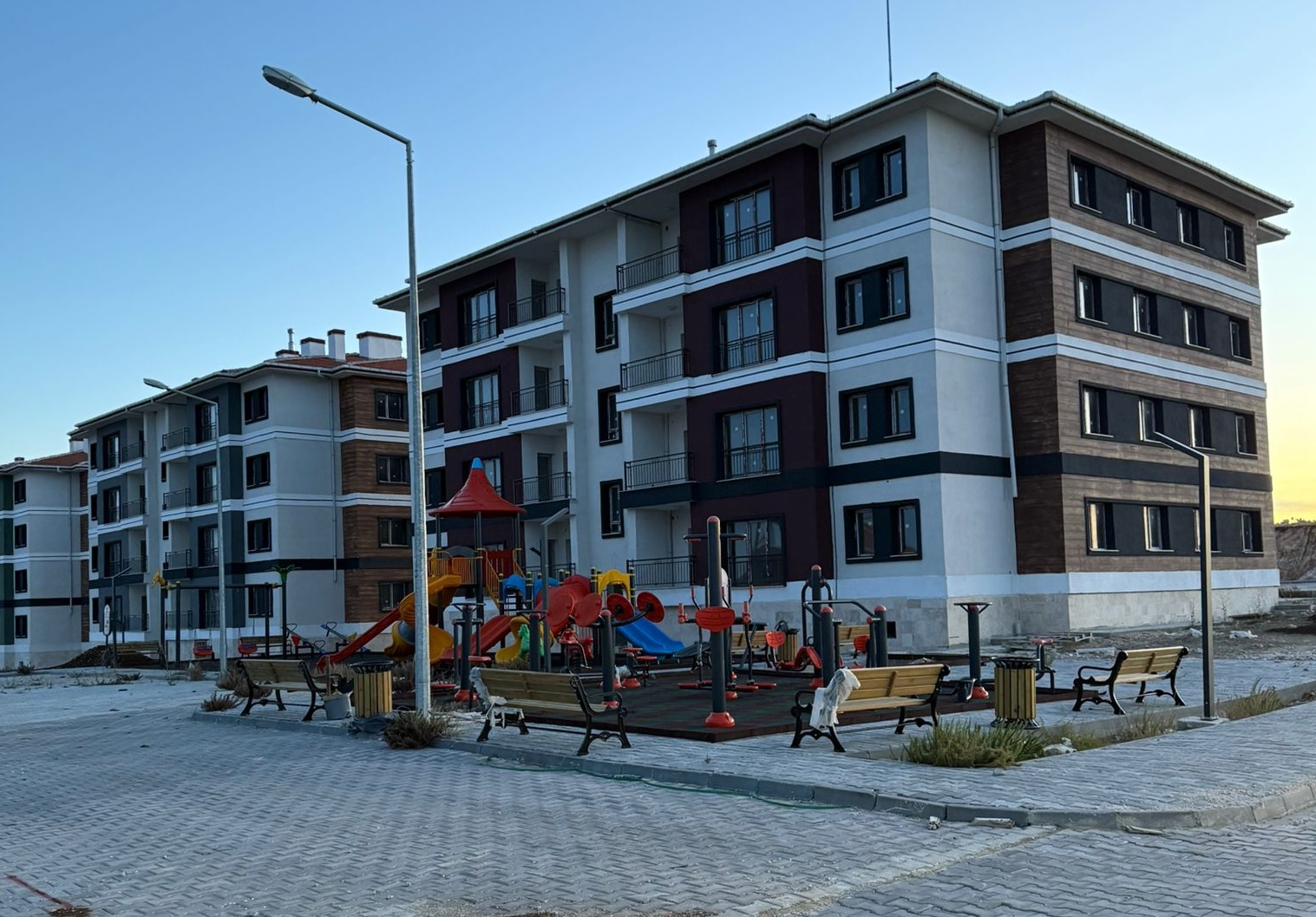 TOKİ 2. ETAPTA  GEÇİCİ KABUL YAPILDI