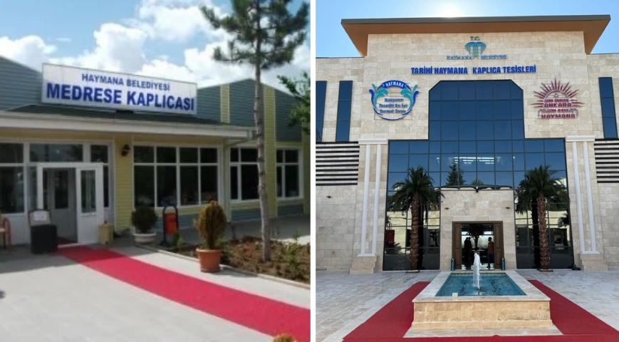 YENİ KAPLICA AÇILDI, MEDRESE KAPLICASI KAPANDI!