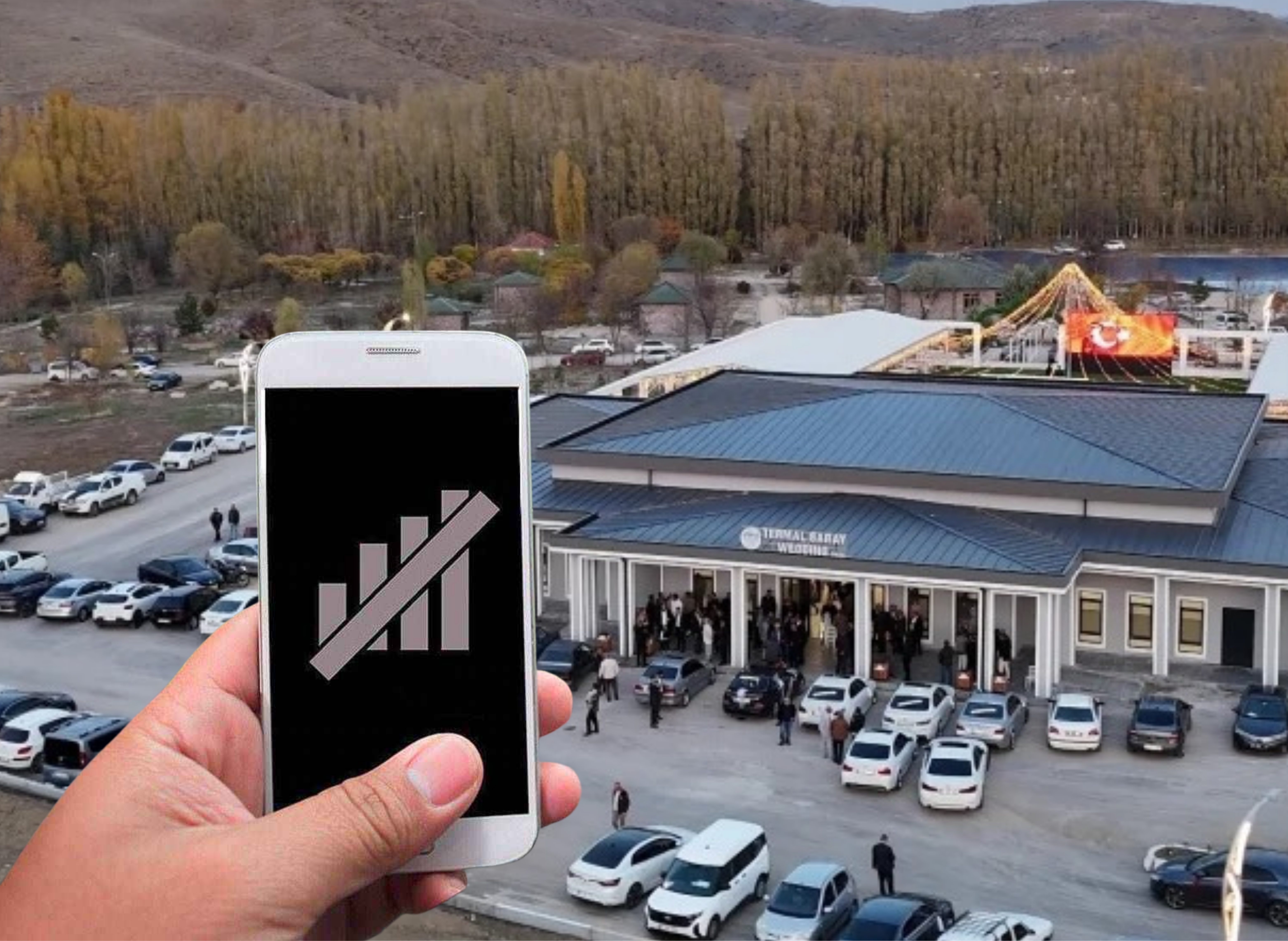 DÜĞÜN VAR, ŞEBEKE YOK!