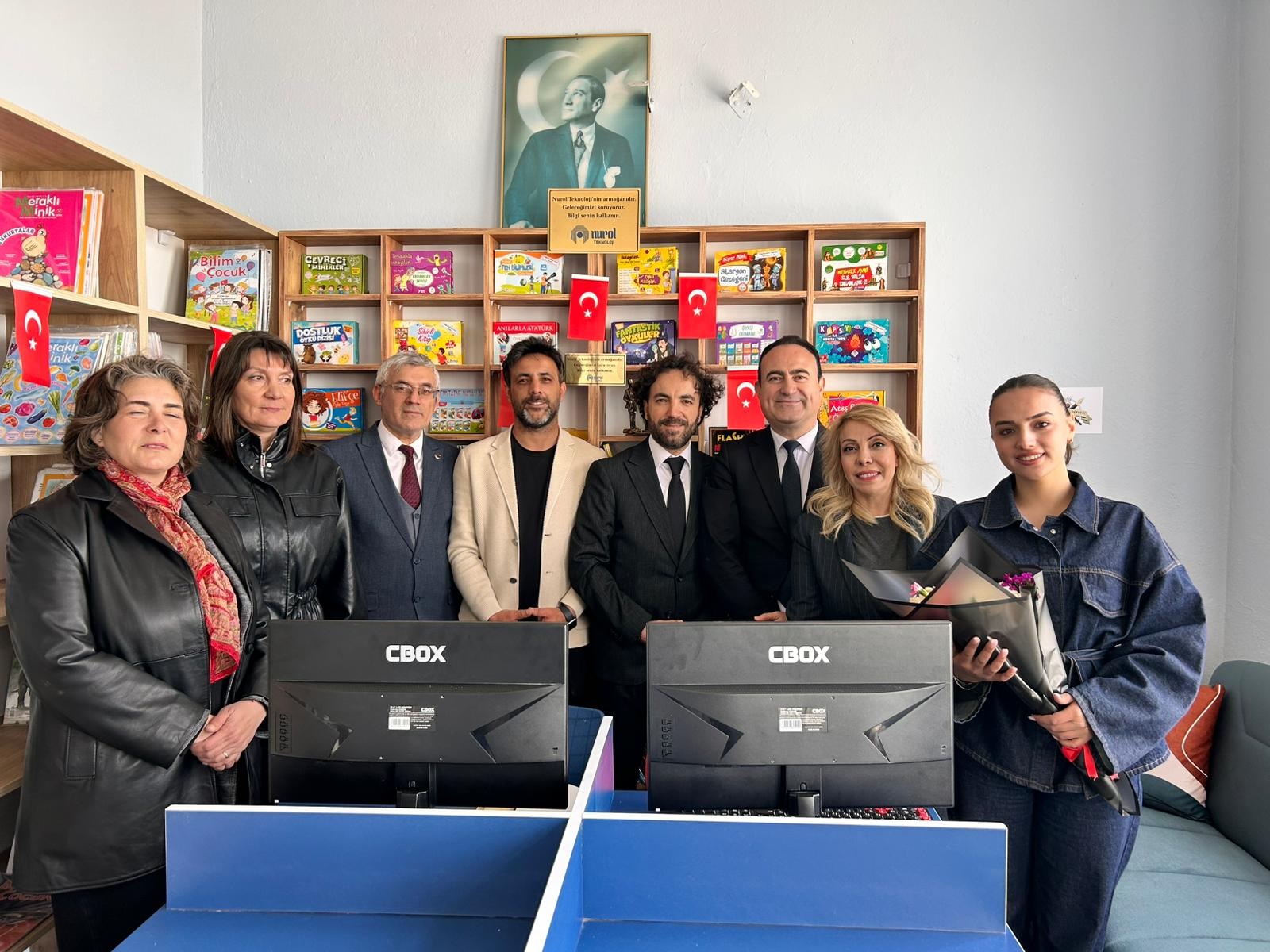 KARAPINARLI ÖĞRENCİLERE YENİ KÜTÜPHANE