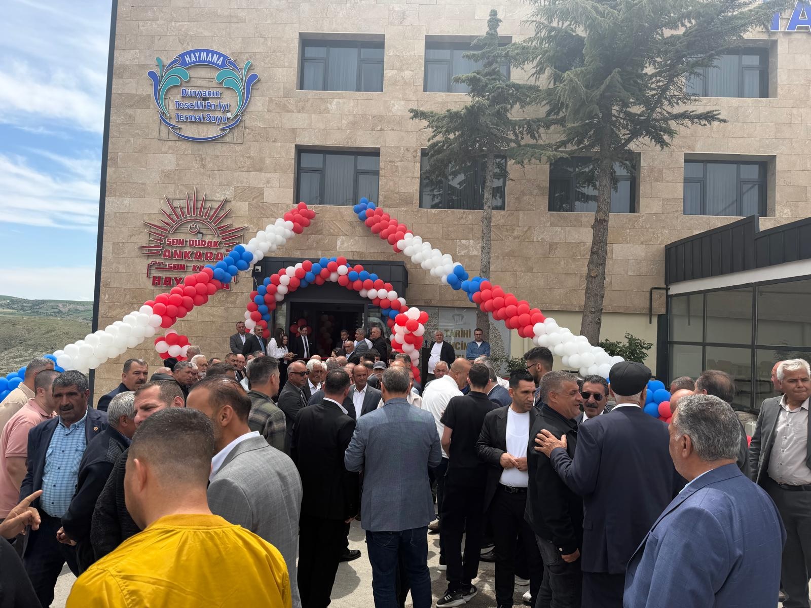 CİMCİME OTEL BAYRAMLAŞMA İLE AÇILDI