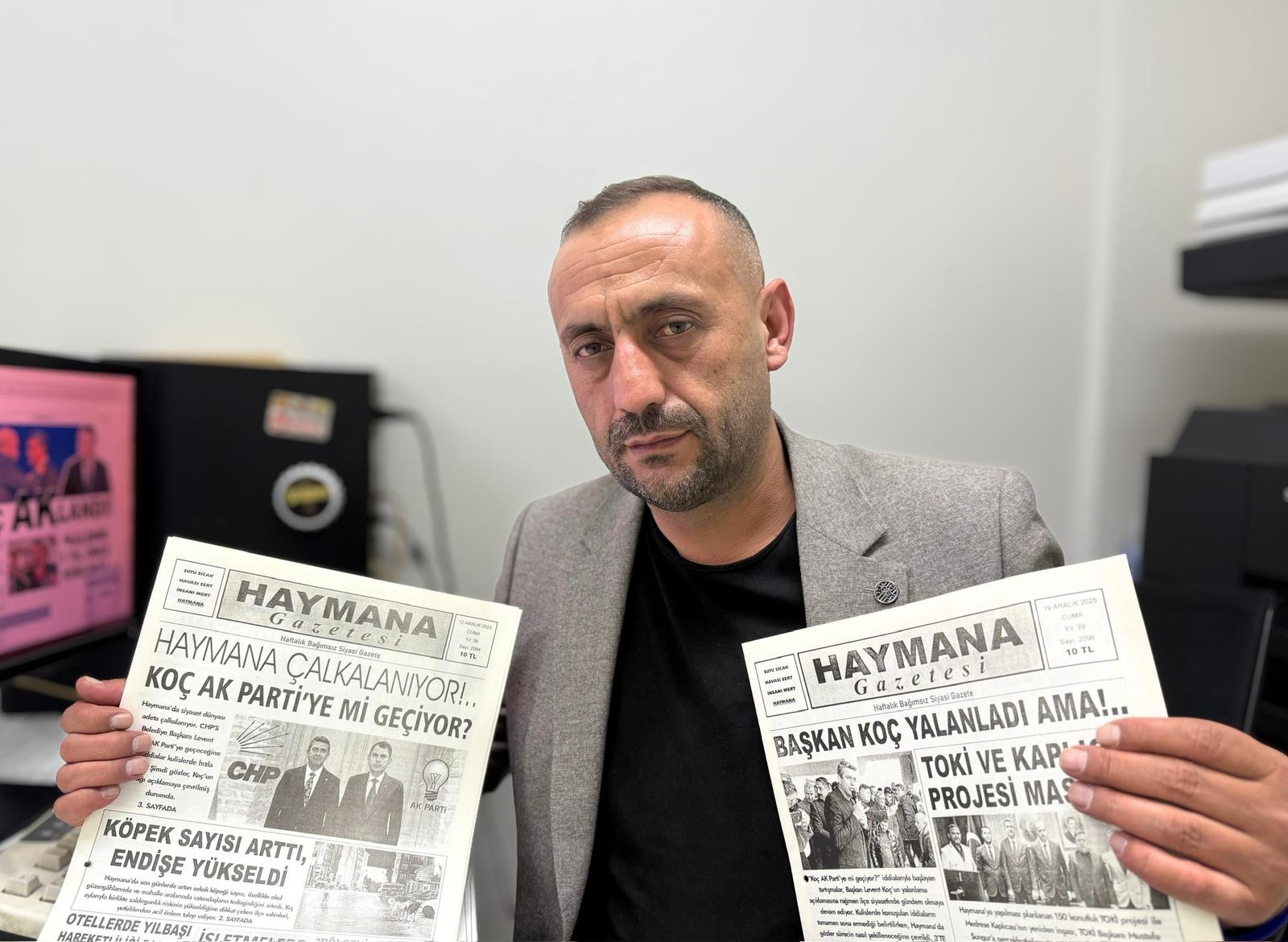 HAYMANA GAZETESİ YALAN HABER YAPMAZ!