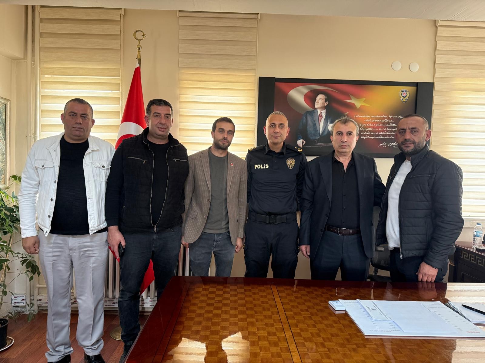MUHTARLARDAN SAVAŞ’A ZİYARET